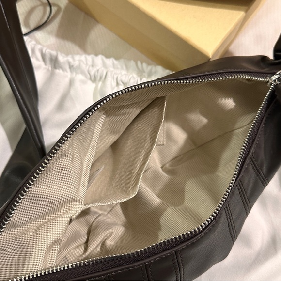 Emaire Brown Corner Bag - Picture 4 of 7